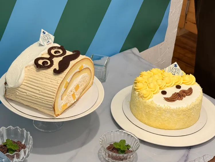 亞尼克父親節蛋糕「爸」氣登場，期間內指定款式預購單顆88折，兩顆再享85折優惠。陳揚盛攝