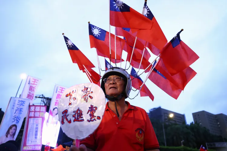 民眾對大罷免表態。路透