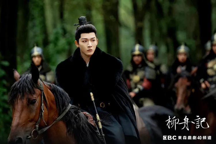 張晚意因演出《柳舟記》人氣爆棚，成為新一代古裝男神。東森提供