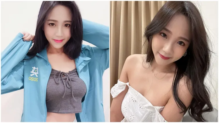 網紅Q塔（Queenta），曾因力挺蔡英文，被視為「小英戰隊」。翻攝自Queenta臉書