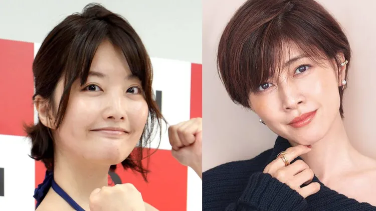 29歲的澪奈（左）參加「Miss FLASH 2026」比賽，透露自己的姊姊是內田有紀。翻攝《體育報知》、X