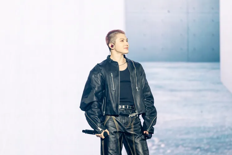 WOOZI大讚台灣的牛肉麵非常好吃。D-SHOW提供