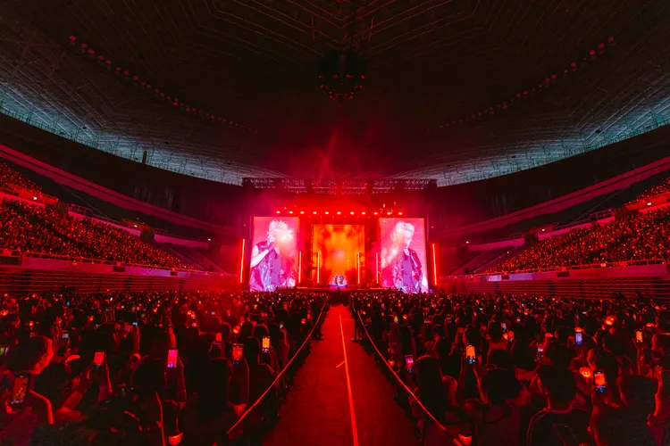 HOSHI、WOOZI號召力十足，全場爆滿。D-SHOW提供