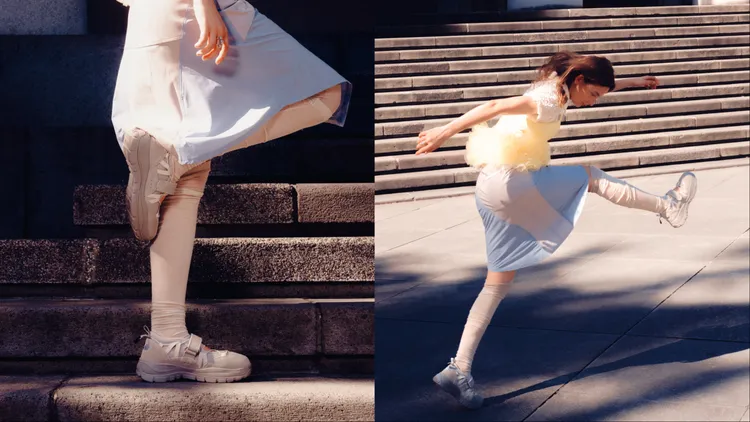 Rockfish「台灣限定色」運動瑪莉珍鞋，3880元。品牌提供