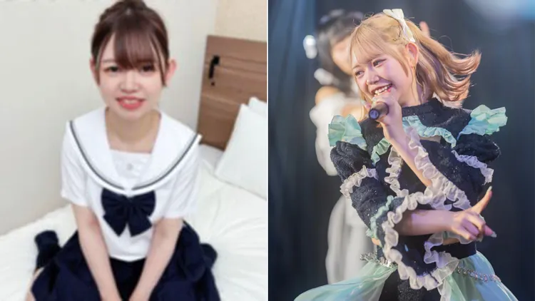 麥野紬被日本網友發現，解約原因應該是曾經拍攝過無碼AV。翻攝自X