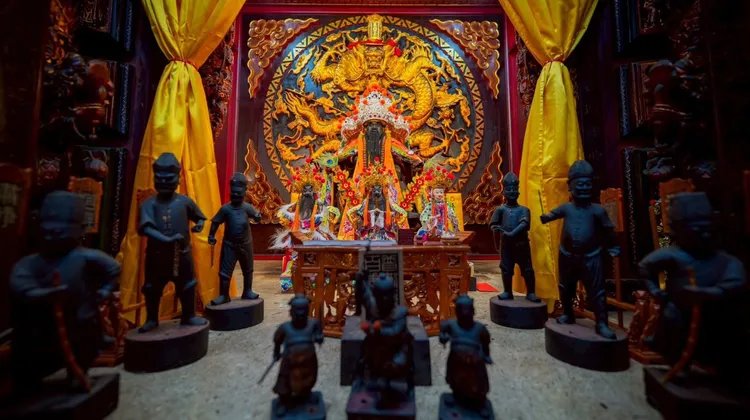 普濟殿神尊。翻攝畫面