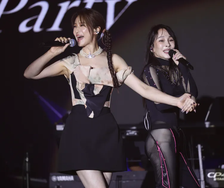 賴雅妍與温嵐情牽24年。彭欣偉攝