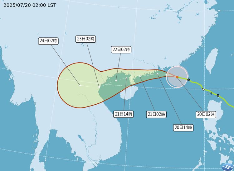颱風尾「豪大雨炸4縣市」　下週繼續濕！恐釀新熱帶低壓