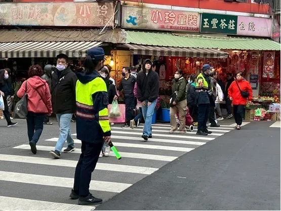 基隆市推出「行人友善」、「行人有序」等交通政策,让民众有感。基隆市府提供