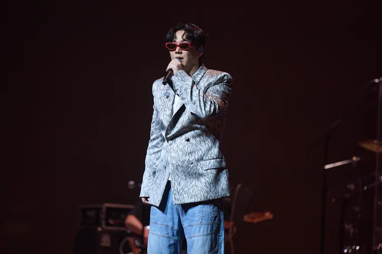 蕭煌奇25年前曾教過阿信唱歌，今晚現身觀眾席上支持。華納音樂 X 寬宏藝術提供