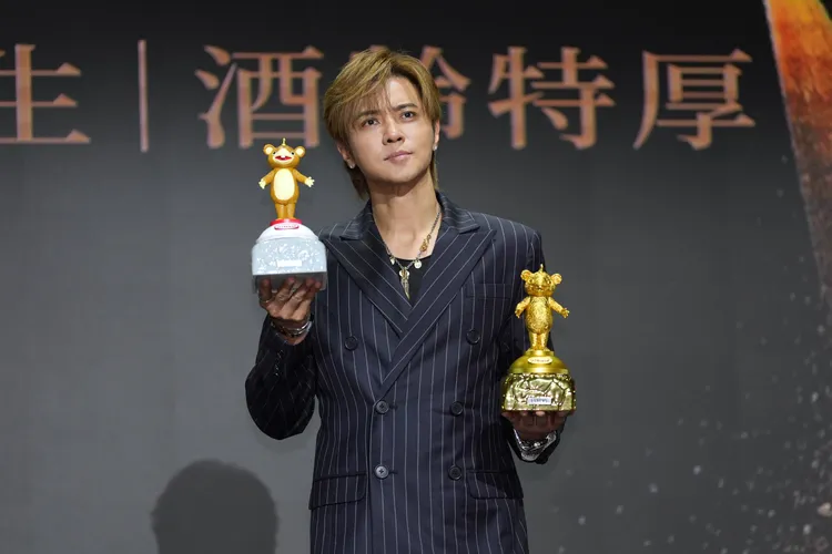 羅志祥今出席酒類代言活動。娛樂中心攝