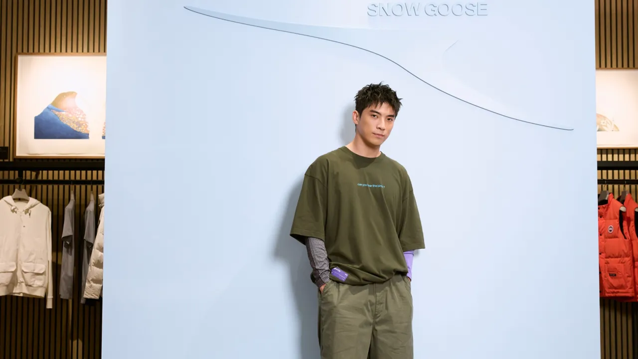 林哲熹出席Canada Goose新品發佈記者會。品牌提供