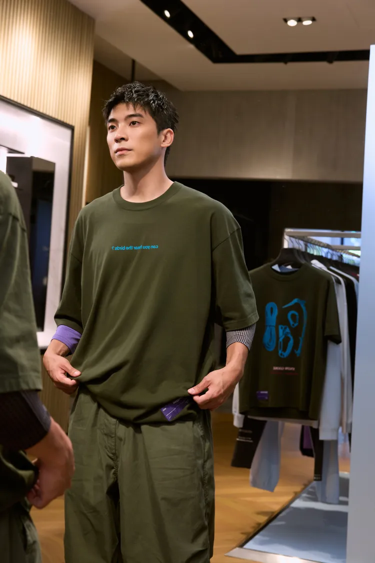 林哲熹透露Canada Goose曾在去年的北極之旅中救了自己一命。品牌提供