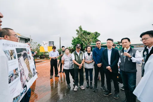 風雨肆虐南部!200年歷史鹽田毀損 交通部估700萬修復