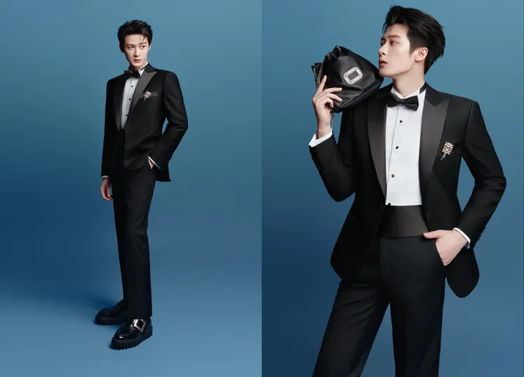 檀健次成為Roger Vivier全新代言人。品牌提供