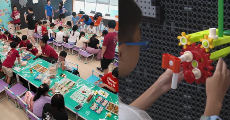 館內有許多手作、積木課程，小朋友超級愛，就連老人家看了也湧上滿滿回憶。