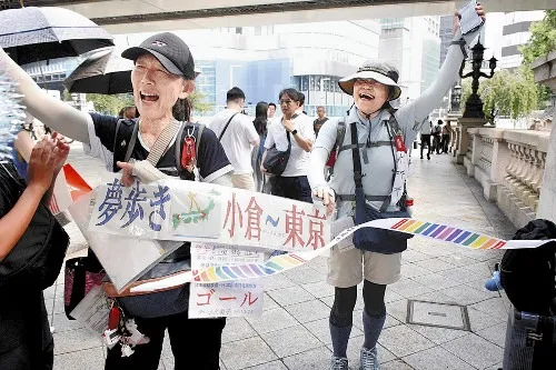 阿嬷真的来了!85岁嬷徒步1295公里横越日本 用3年走出「无上的幸福」