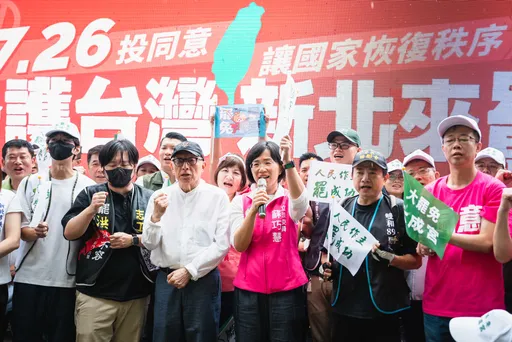 曹興誠加入新北掃街車隊!蘇巧慧:爭取最多同意罷免票