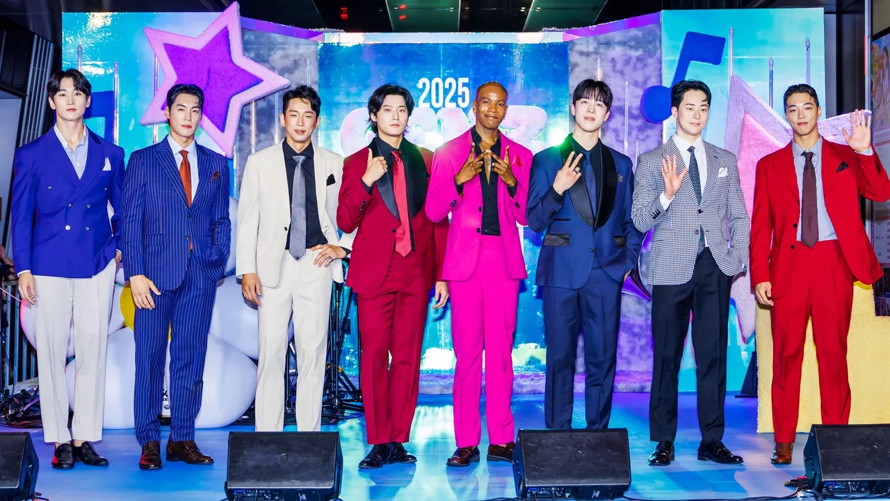 韩国火热猛男秀《WILD WILD SHOW》现身微风之夜。微风提供