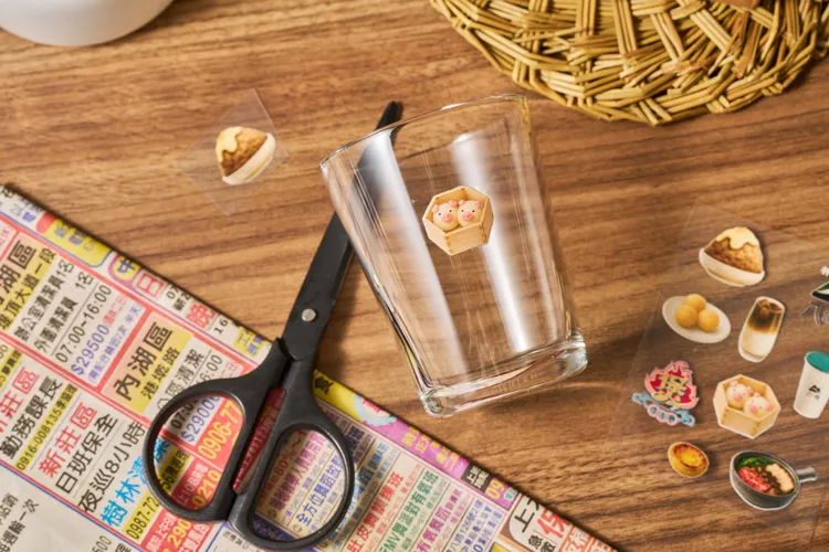 手作控必收DIY專屬趣味玻璃杯。業者提供