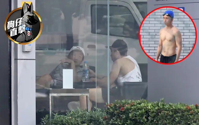 孫安佐脫序行為令父母擔憂，《壹蘋》日前直擊孫鵬貼身看管孫安佐。特勤中心攝