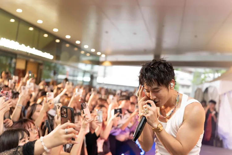 千名粉絲到場支持小樂。藝和創藝提供