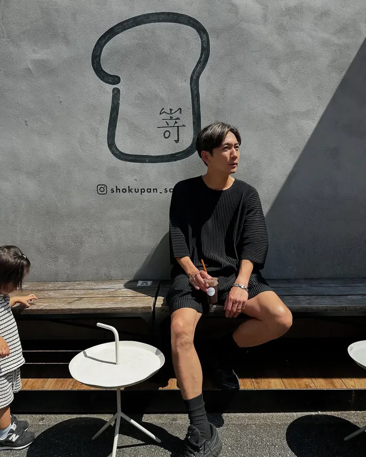 嵜本晉輔的哥哥創辦嵜本高級生吐司。翻攝自嵜本晉輔IG