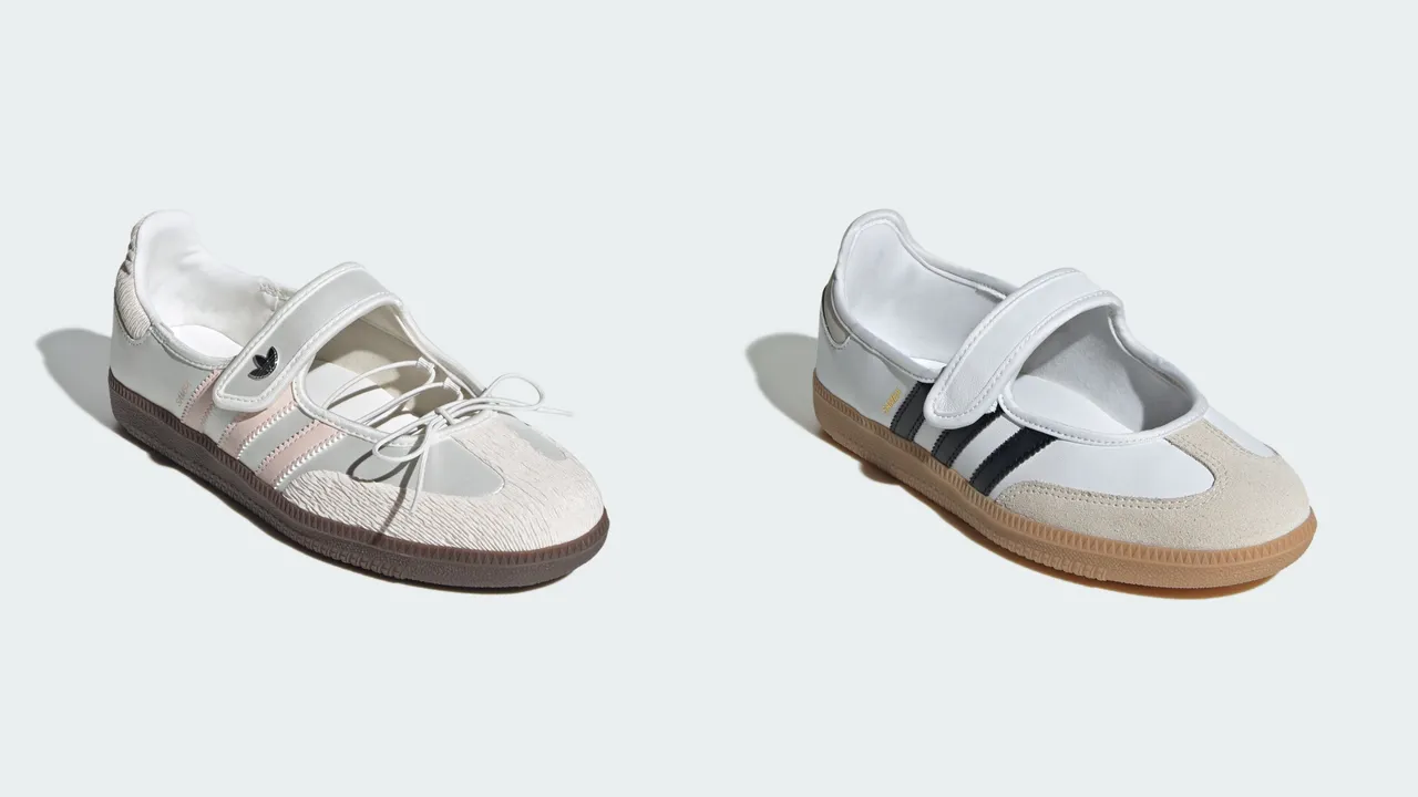 adidas Originals SAMBA JANE,各3290元。品牌提供