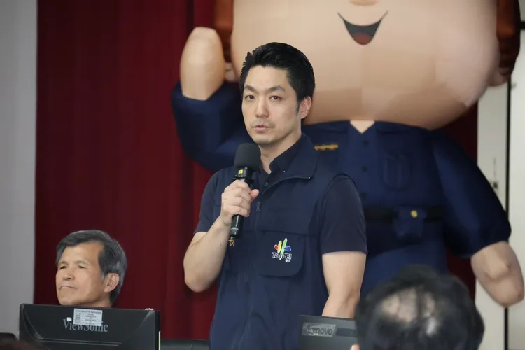 北北基桃縣市首長都有相同狀況，臉書都被紛紛留言灌爆。警方提供