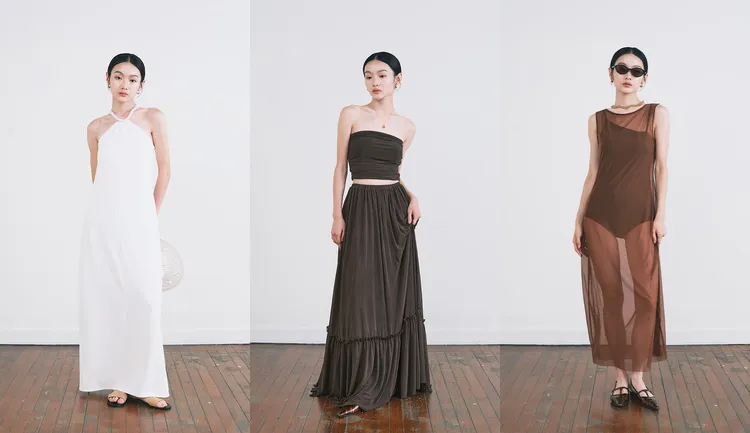 ear以簡約色調與簡約廓形替夏日穿搭帶來新靈感。品牌提供