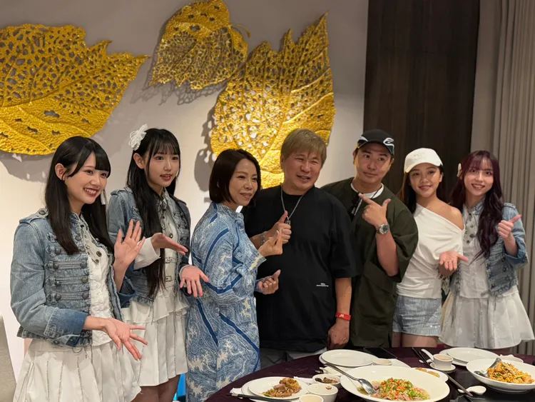 胡瓜「鑽石舞台」餐敘。林秭渝攝