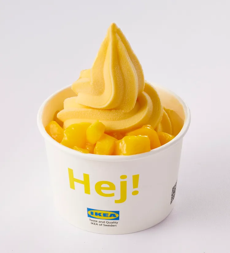 芒果聖代。IKEA提供