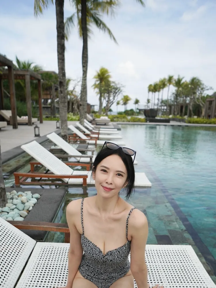 天心對鏡頭露出迷人笑容。翻攝天心臉書