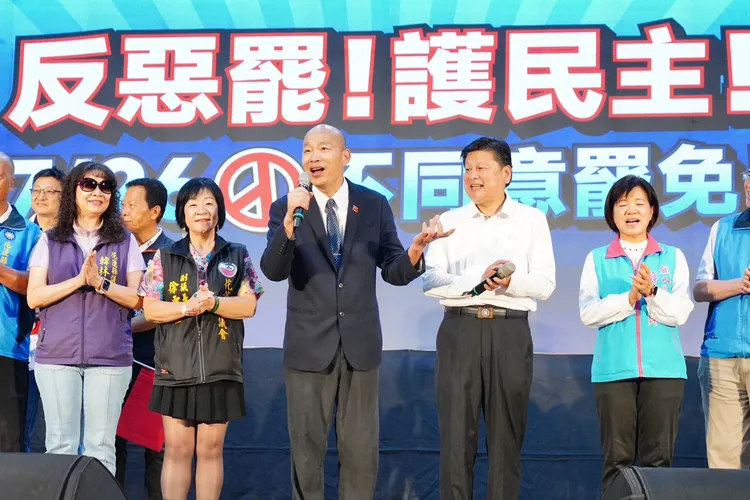 罷免黃金周韓國瑜花蓮挺傅崐萁 轟「罷免是政治大屠殺」