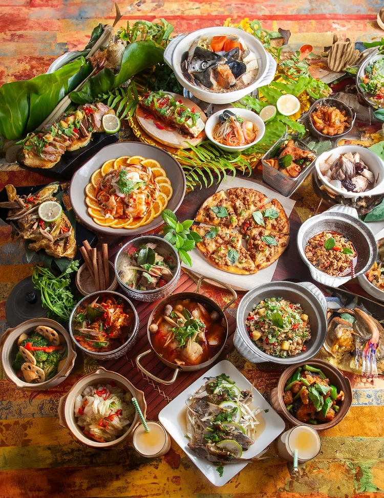 Checkers自助餐廳夏日限定的《泰饗南洋季》，精選多道廣受喜愛的南洋料理。台北凱撒大飯店提供