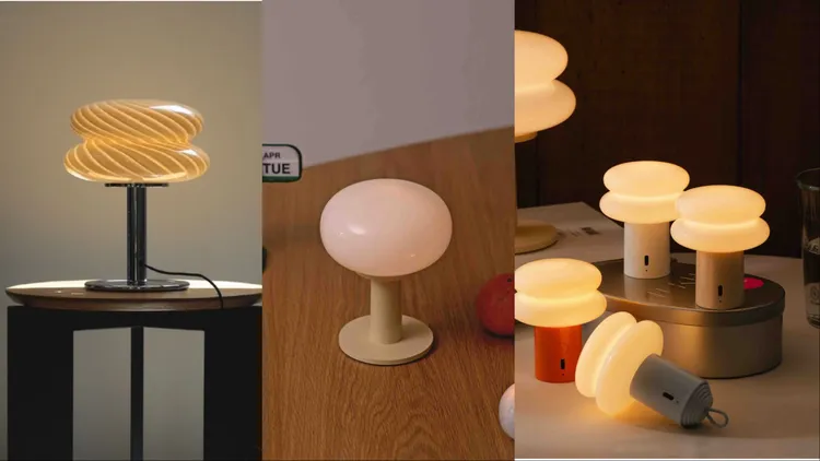 ILKW. SNOWMAN造型桌燈28cm（左起）8580元、SNOWBALL無線桌燈19cm 3380元、SNOWMAN攜帶式迷你燈1280元。品牌提供