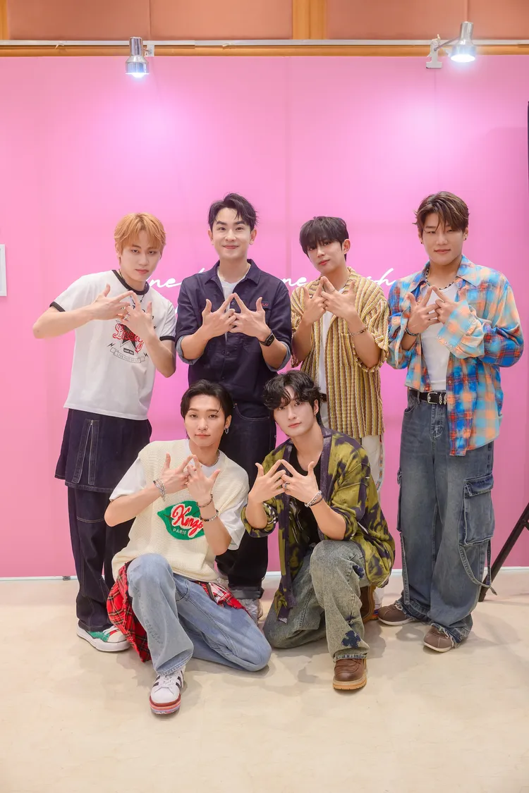 陳謙文至韓團DKB快閃店「CRUSH ON YOU」POP UP IN TAIPEI。葡萄長文創工作室提供