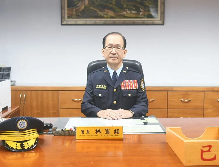 林憲銘接任矯正署長。矯正署提供