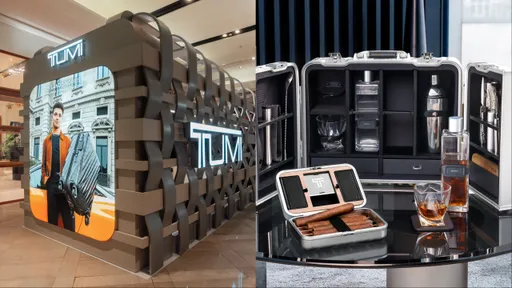 TUMI 50周年概念店限時登場 絕美19 Degree系列品味配件首亮相