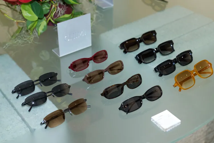 CHIMI此次登台帶來Rimless系列（左） 、Code系列（中）以及其他全新系列款式。品牌提供