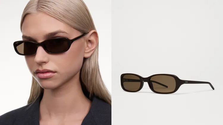 CHIMI CODE以流線橢圓框型和纖細鏡腳打造鮮明風格與俐落美學。品牌提供