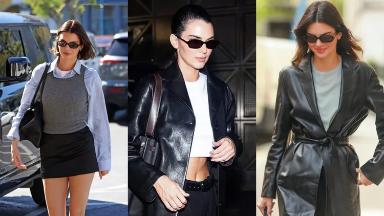 Kendall多次配戴CHIMI太陽眼鏡。品牌提供