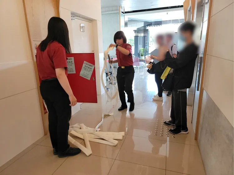 竹縣聯合稽查旅宿業者。新竹縣府提供