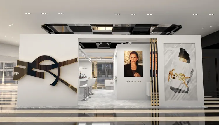 YSL仲夏度假VILLA快閃店外觀。品牌提供