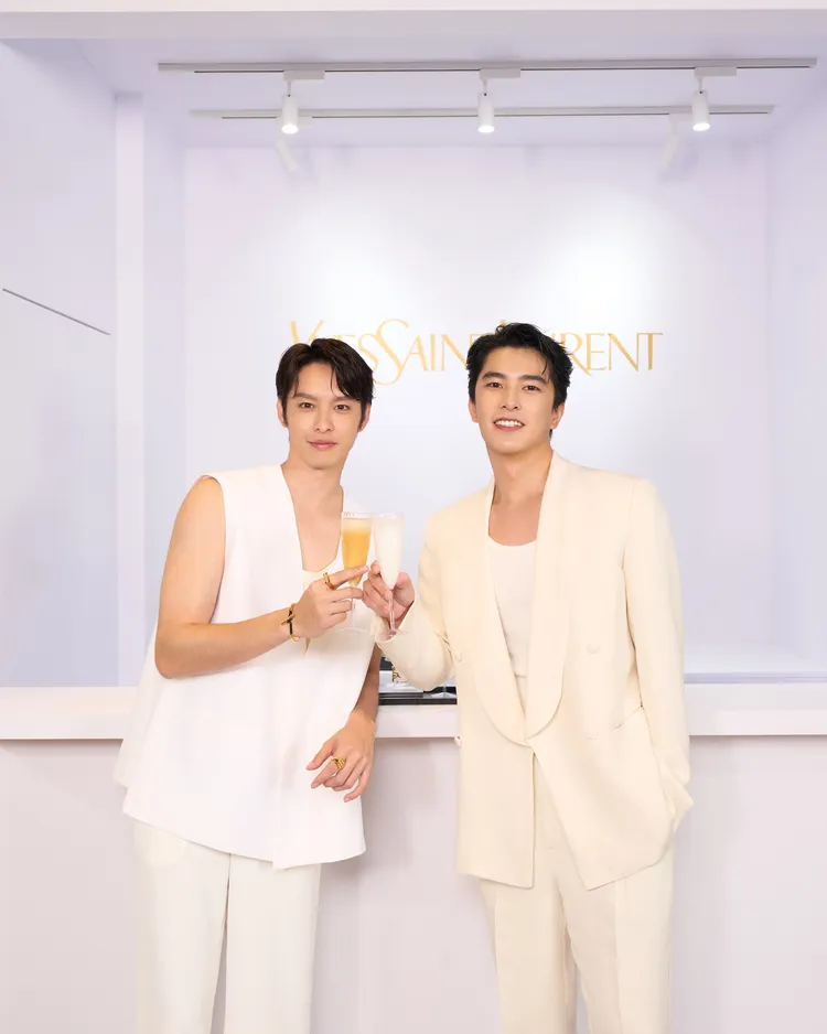 曾敬驊（左）與曹佑寧。品牌提供