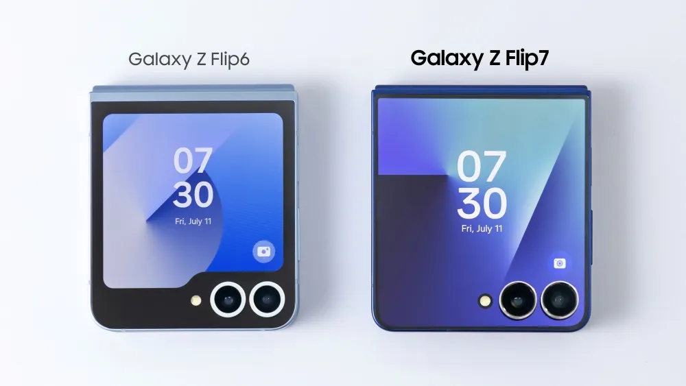 Flip7此次最大特色就是封面萤幕从3.4吋扩大到4.1吋。三星官网