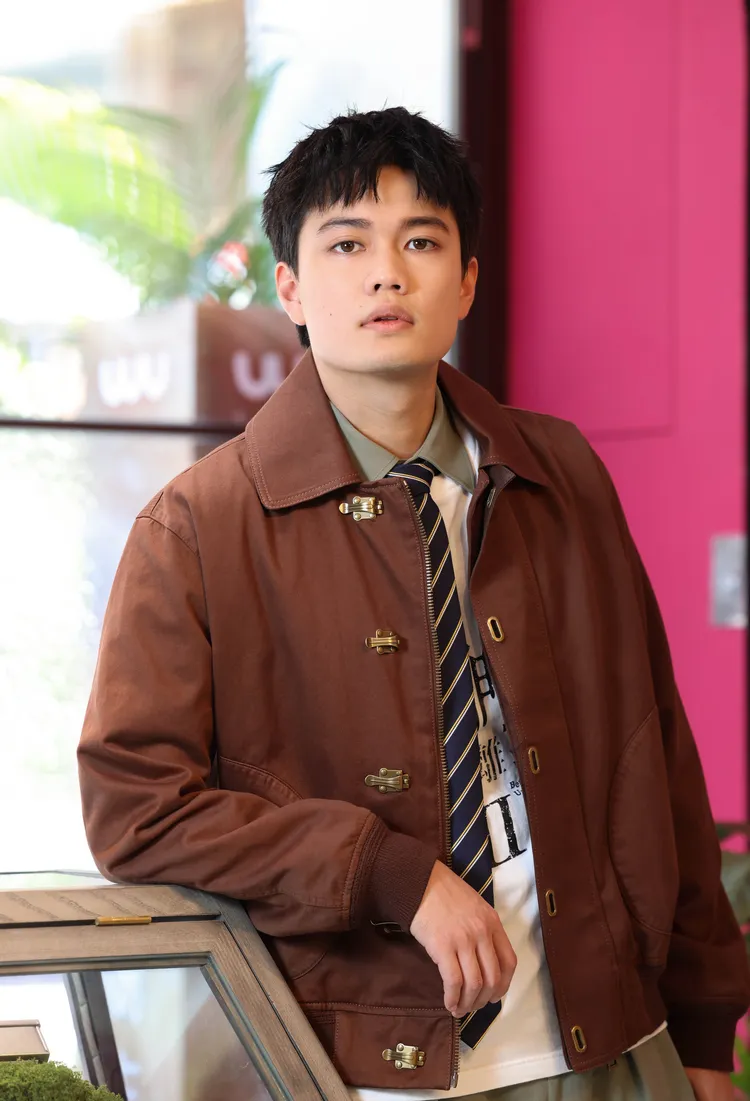 劉子銓高中時談過一段純愛。公視提供