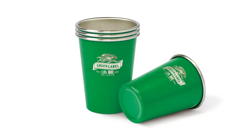 淡麗不鏽鋼杯(4入組)，共590組。品牌提供