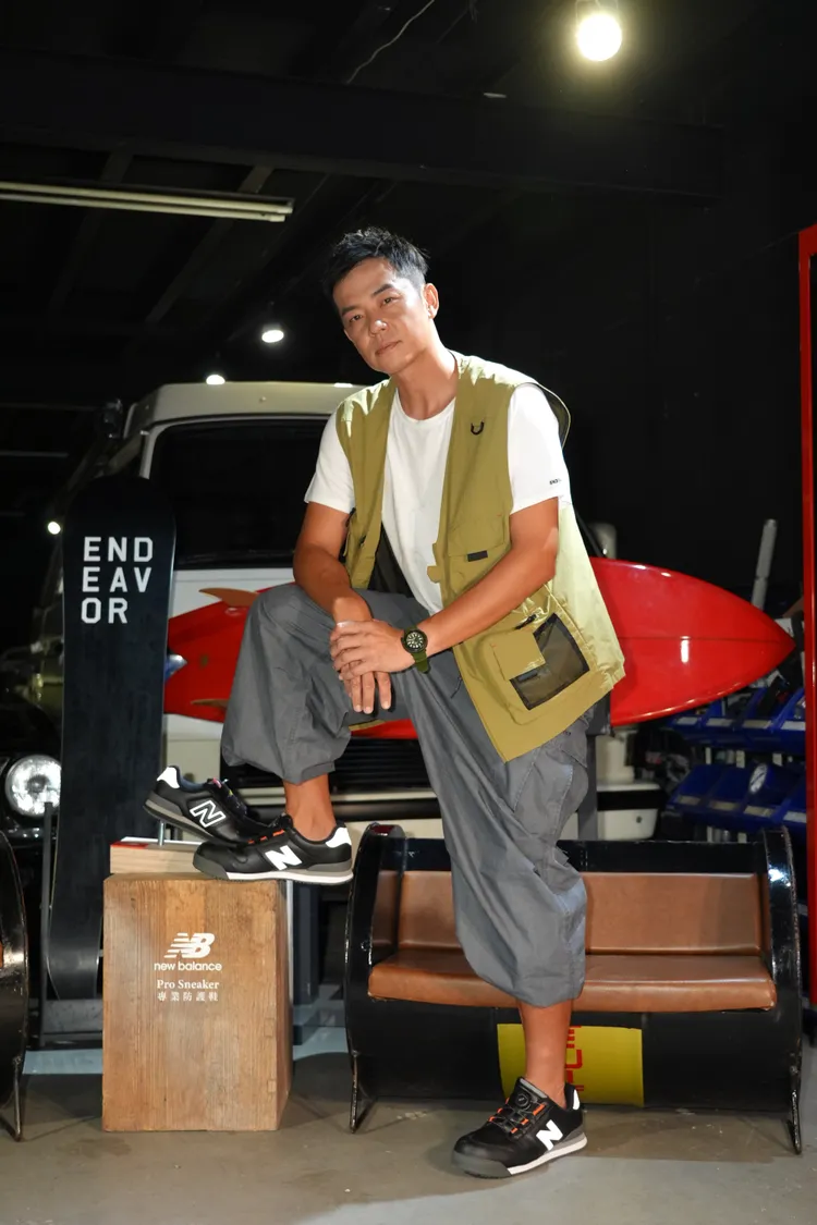 問及感情，姚元浩頗為低調，不願多談。攝影中心攝