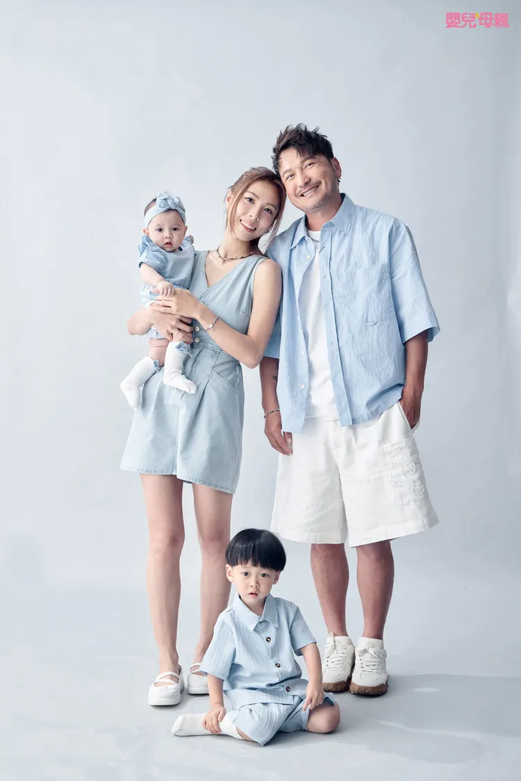 KID笑稱變成比孩子還愛哭的爸爸。嬰兒與母親雜誌提供